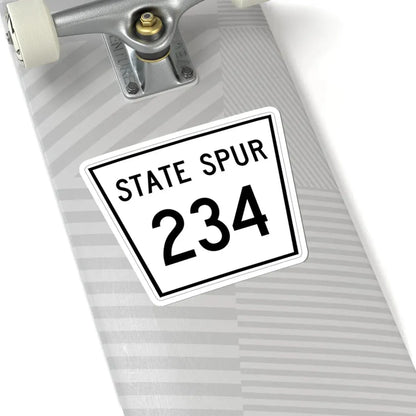 Nebraska State Spur 234 (Nebraska) (Road Sign) STICKER Vinyl Kiss-Cut Decal - The Sticker Space
