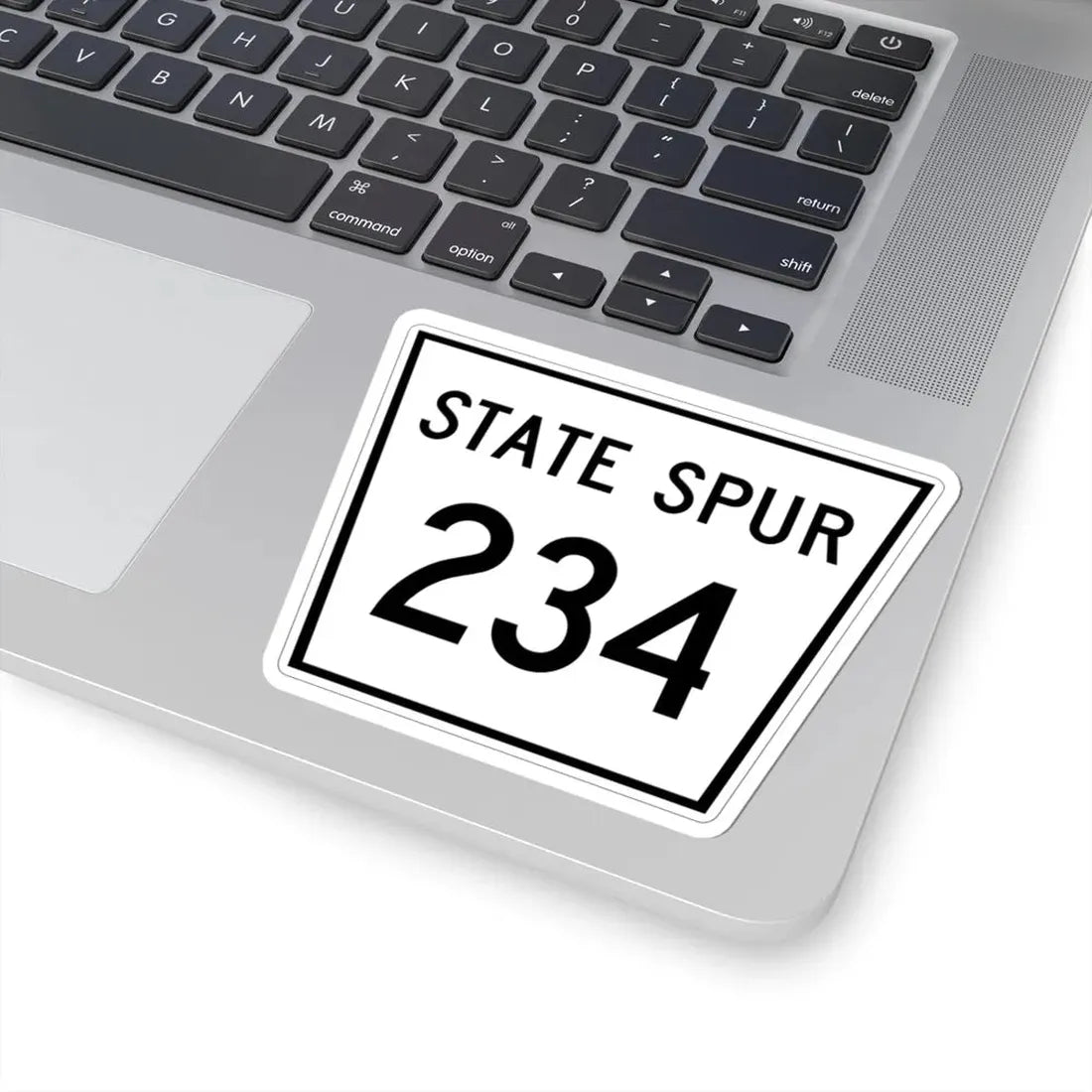 Nebraska State Spur 234 (Nebraska) (Road Sign) STICKER Vinyl Kiss-Cut Decal - The Sticker Space