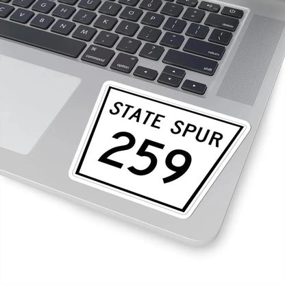 Nebraska State Spur 259 (Nebraska) (Road Sign) STICKER Vinyl Kiss-Cut Decal - The Sticker Space