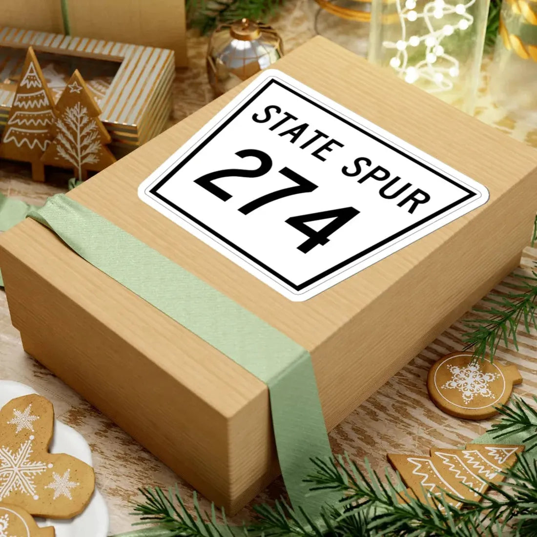 Nebraska State Spur 274 (Nebraska) (Road Sign) STICKER Vinyl Kiss-Cut Decal - The Sticker Space