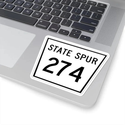 Nebraska State Spur 274 (Nebraska) (Road Sign) STICKER Vinyl Kiss-Cut Decal - The Sticker Space