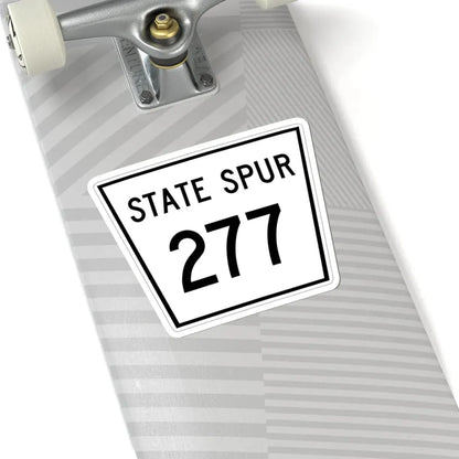 Nebraska State Spur 277 (Nebraska) (Road Sign) STICKER Vinyl Kiss-Cut Decal - The Sticker Space