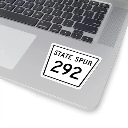 Nebraska State Spur 292 (Nebraska) (Road Sign) STICKER Vinyl Kiss-Cut Decal - The Sticker Space