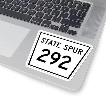 Nebraska State Spur 292 (Nebraska) (Road Sign) STICKER Vinyl Kiss-Cut Decal - The Sticker Space
