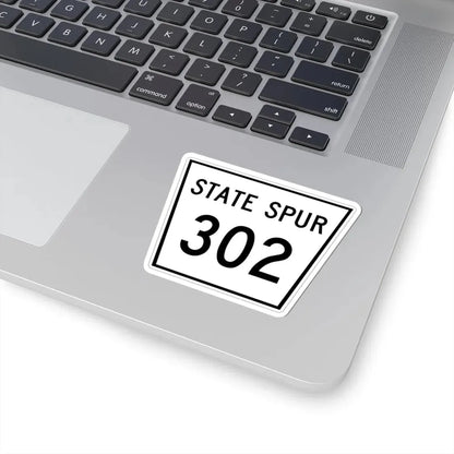 Nebraska State Spur 302 (Nebraska) (Road Sign) STICKER Vinyl Kiss-Cut Decal - The Sticker Space