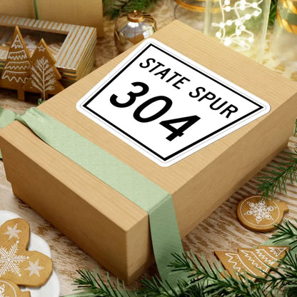 Nebraska State Spur 304 (Nebraska) (Road Sign) STICKER Vinyl Kiss-Cut Decal - The Sticker Space