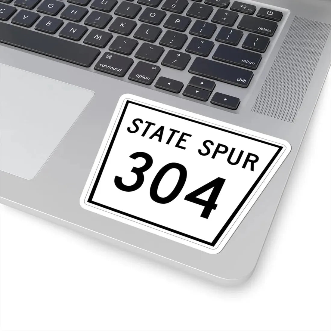 Nebraska State Spur 304 (Nebraska) (Road Sign) STICKER Vinyl Kiss-Cut Decal - The Sticker Space