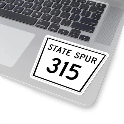 Nebraska State Spur 315 (Nebraska) (Road Sign) STICKER Vinyl Kiss-Cut Decal - The Sticker Space