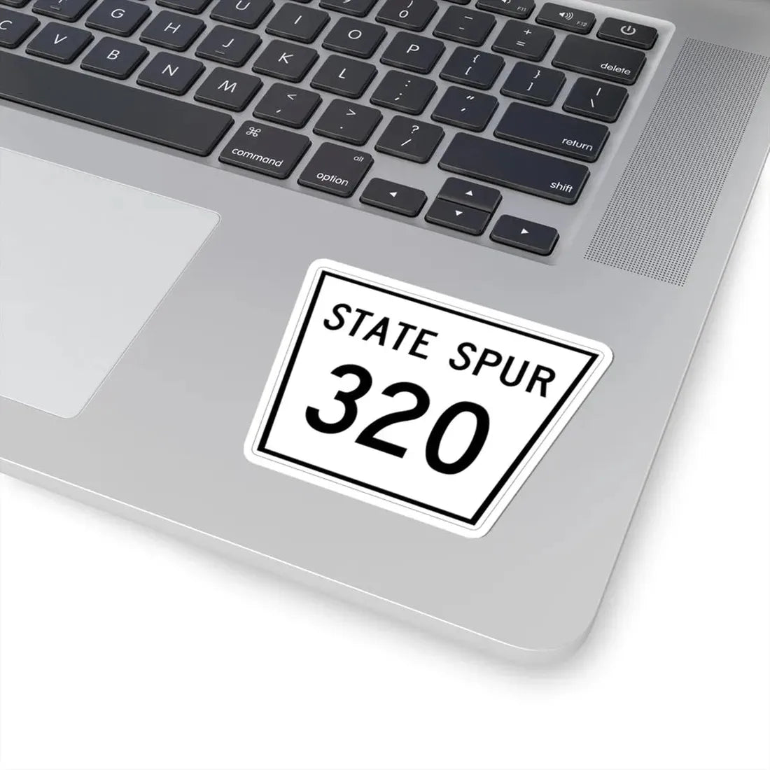Nebraska State Spur 320 (Nebraska) (Road Sign) STICKER Vinyl Kiss-Cut Decal - The Sticker Space