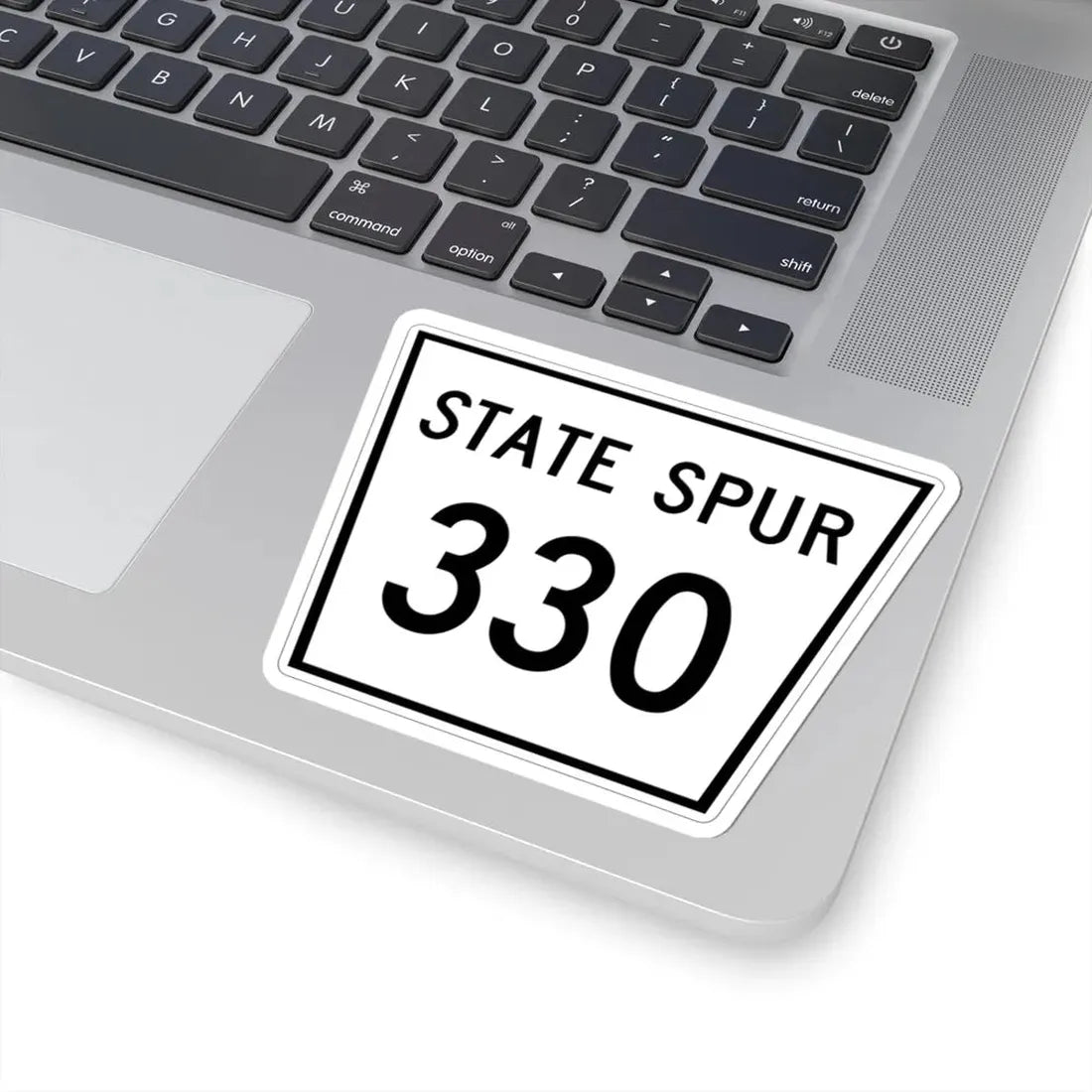 Nebraska State Spur 330 (Nebraska) (Road Sign) STICKER Vinyl Kiss-Cut Decal - The Sticker Space