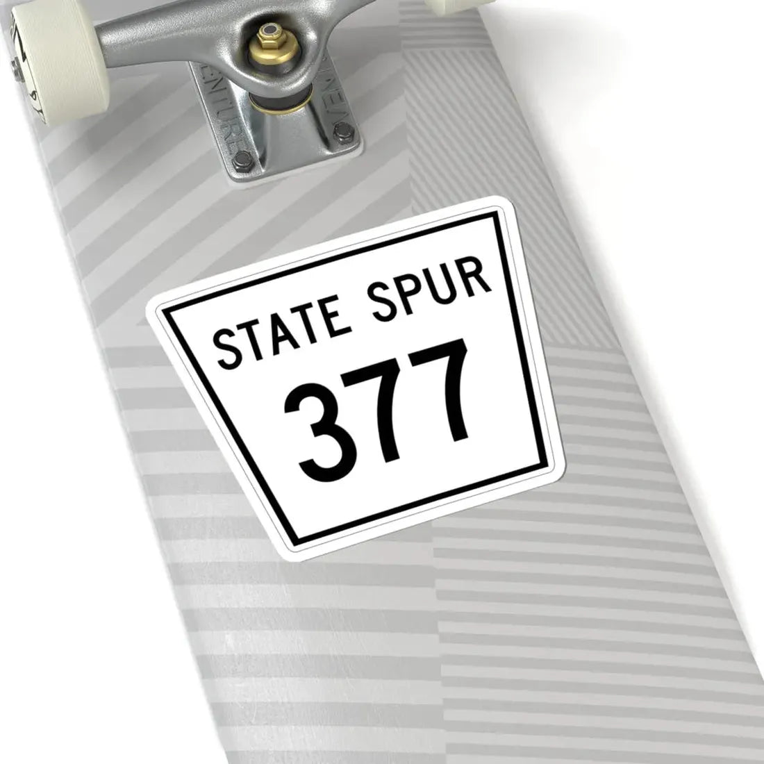 Nebraska State Spur 377 (Nebraska) (Road Sign) STICKER Vinyl Kiss-Cut Decal - The Sticker Space