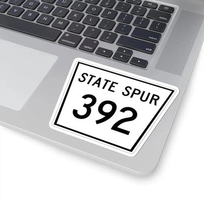 Nebraska State Spur 392 (Nebraska) (Road Sign) STICKER Vinyl Kiss-Cut Decal - The Sticker Space