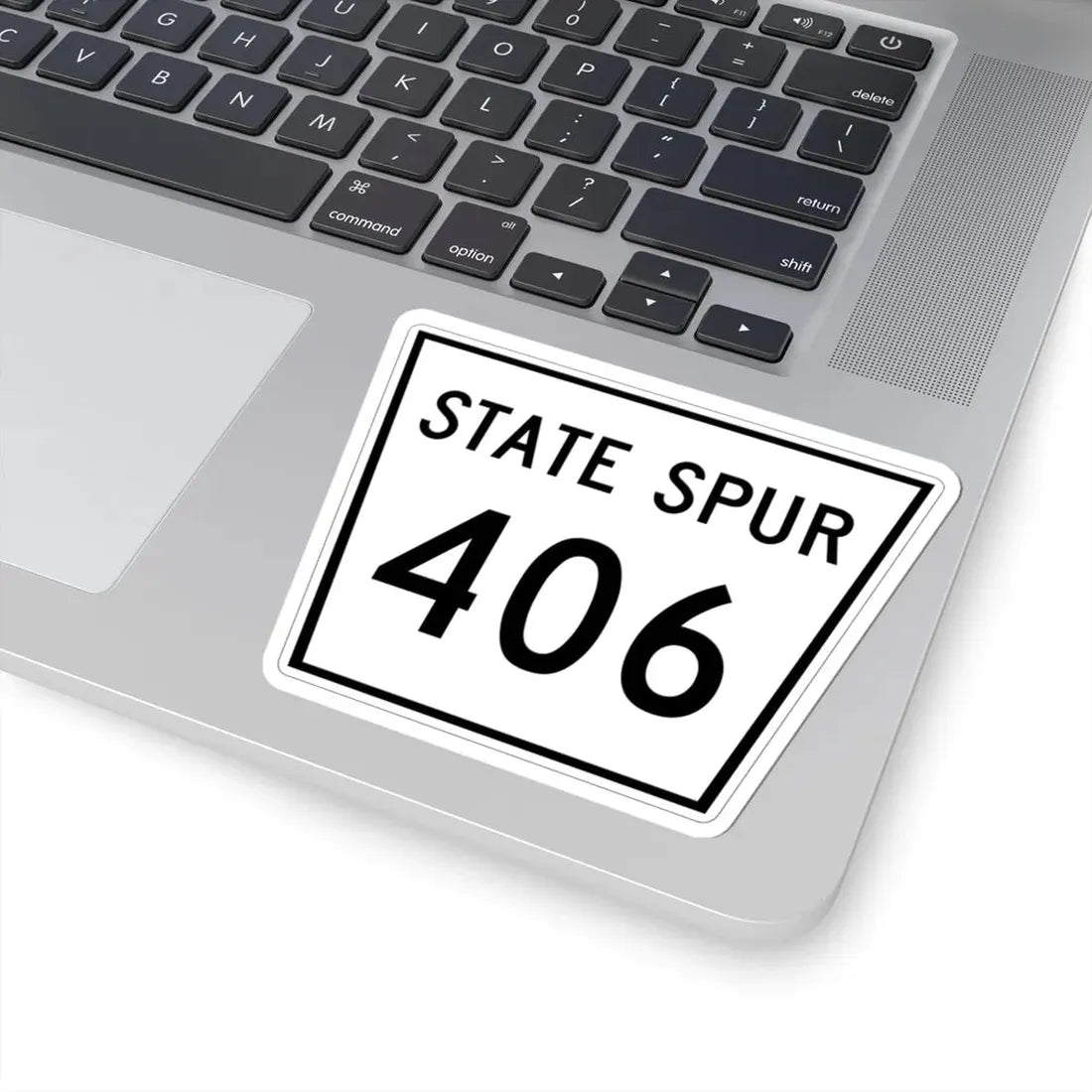 Nebraska State Spur 406 (Nebraska) (Road Sign) STICKER Vinyl Kiss-Cut Decal - The Sticker Space