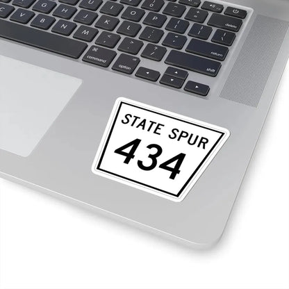 Nebraska State Spur 434 (Nebraska) (Road Sign) STICKER Vinyl Kiss-Cut Decal - The Sticker Space