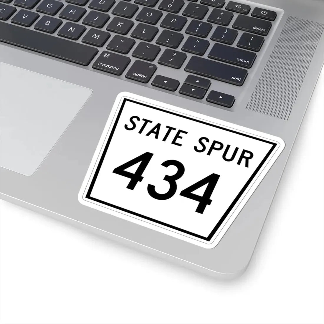 Nebraska State Spur 434 (Nebraska) (Road Sign) STICKER Vinyl Kiss-Cut Decal - The Sticker Space