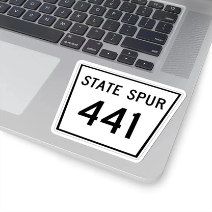 Nebraska State Spur 441 (Nebraska) (Road Sign) STICKER Vinyl Kiss-Cut Decal - The Sticker Space