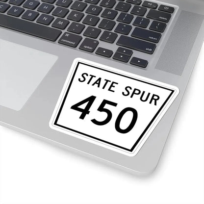 Nebraska State Spur 450 (Nebraska) (Road Sign) STICKER Vinyl Kiss-Cut Decal - The Sticker Space