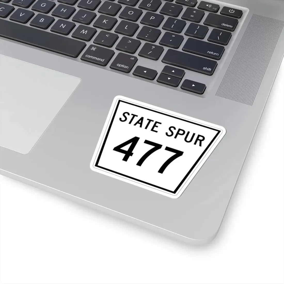 Nebraska State Spur 477 (Nebraska) (Road Sign) STICKER Vinyl Kiss-Cut Decal - The Sticker Space