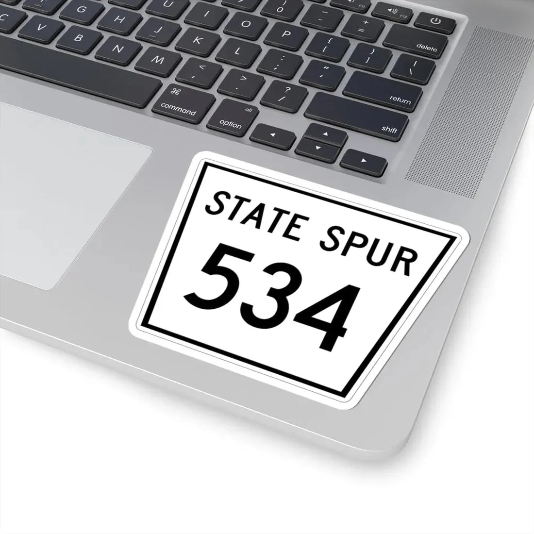 Nebraska State Spur 534 (Nebraska) (Road Sign) STICKER Vinyl Kiss-Cut Decal - The Sticker Space