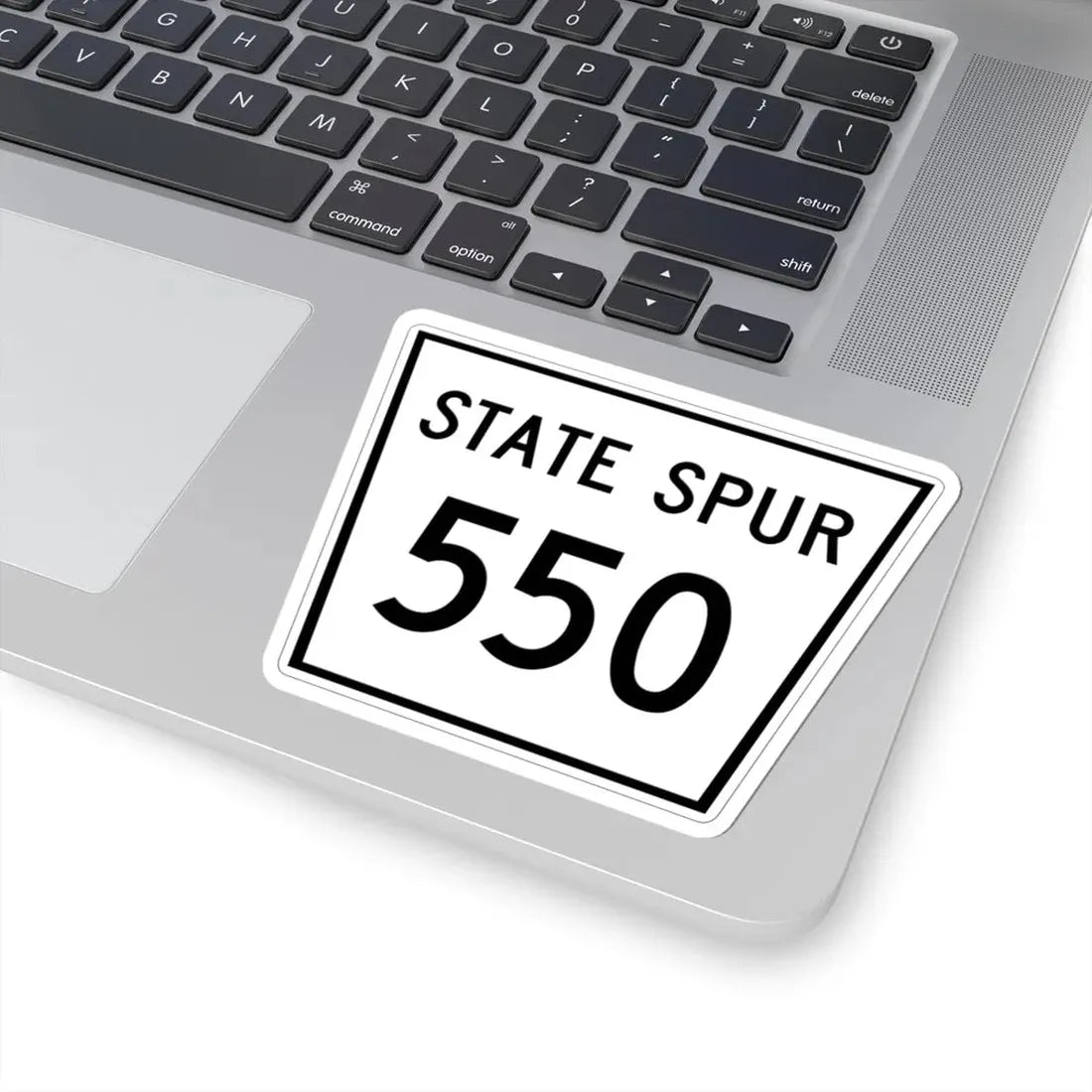 Nebraska State Spur 550 (Nebraska) (Road Sign) STICKER Vinyl Kiss-Cut Decal - The Sticker Space