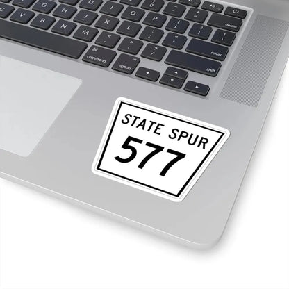 Nebraska State Spur 577 (Nebraska) (Road Sign) STICKER Vinyl Kiss-Cut Decal - The Sticker Space