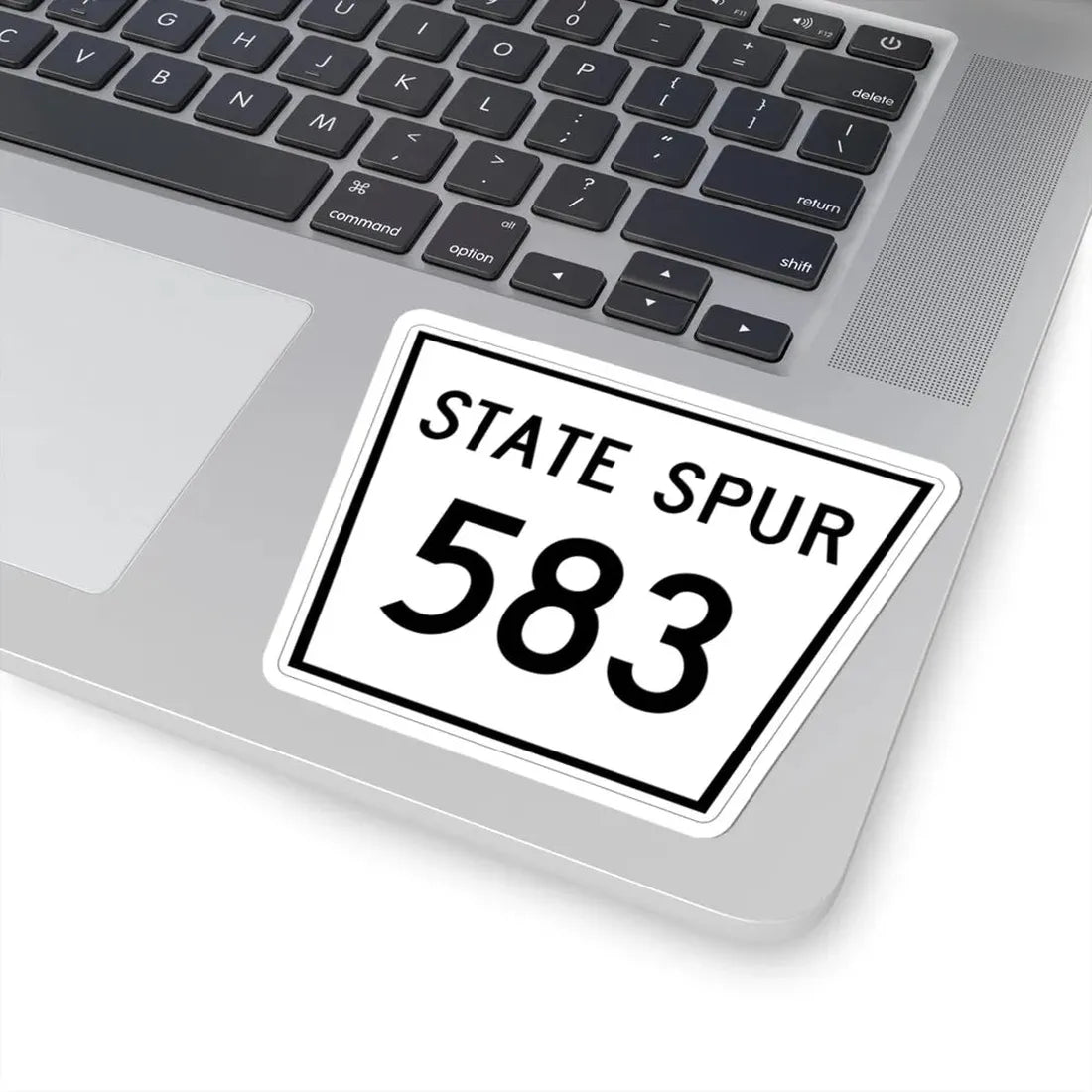 Nebraska State Spur 583 (Nebraska) (Road Sign) STICKER Vinyl Kiss-Cut Decal - The Sticker Space