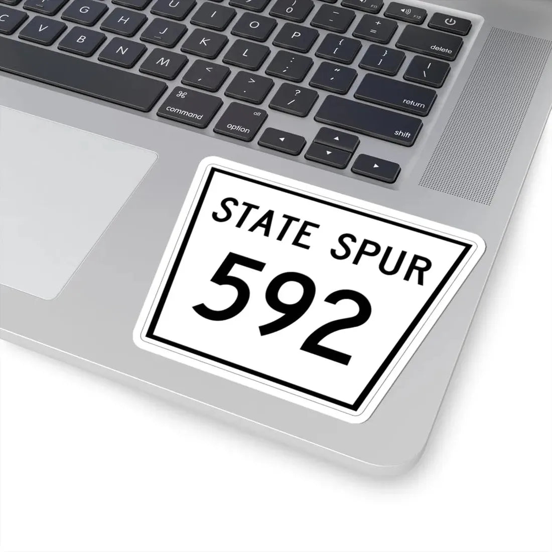 Nebraska State Spur 592 (Nebraska) (Road Sign) STICKER Vinyl Kiss-Cut Decal - The Sticker Space