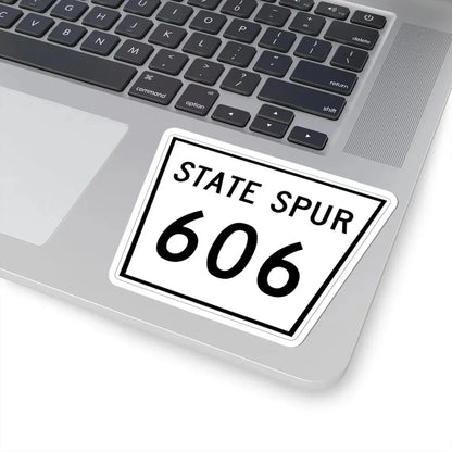 Nebraska State Spur 606 (Nebraska) (Road Sign) STICKER Vinyl Kiss-Cut Decal - The Sticker Space