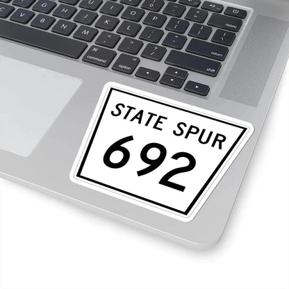 Nebraska State Spur 692 (Nebraska) (Road Sign) STICKER Vinyl Kiss-Cut Decal - The Sticker Space