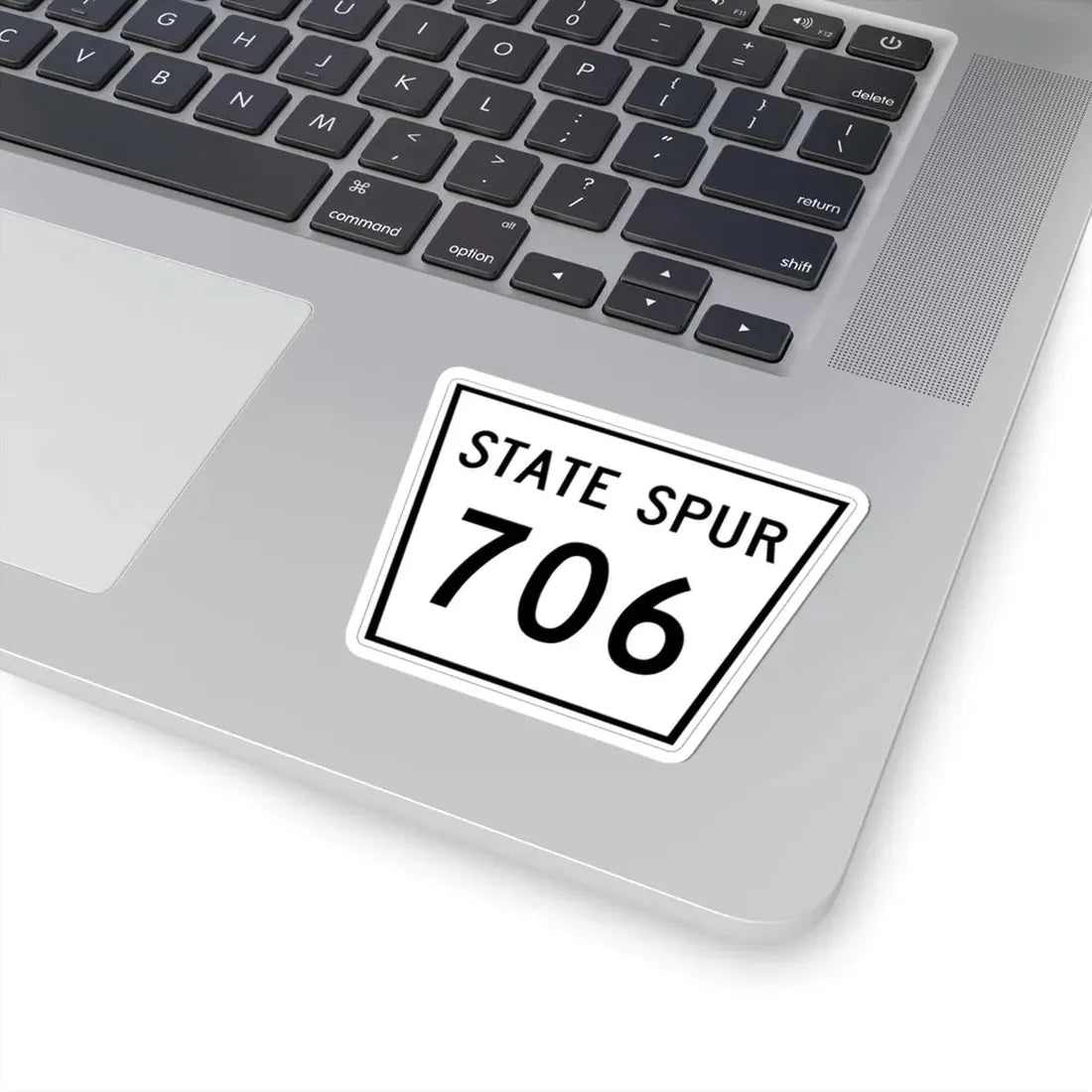 Nebraska State Spur 706 (Nebraska) (Road Sign) STICKER Vinyl Kiss-Cut Decal - The Sticker Space