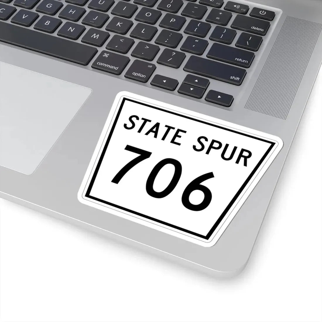 Nebraska State Spur 706 (Nebraska) (Road Sign) STICKER Vinyl Kiss-Cut Decal - The Sticker Space
