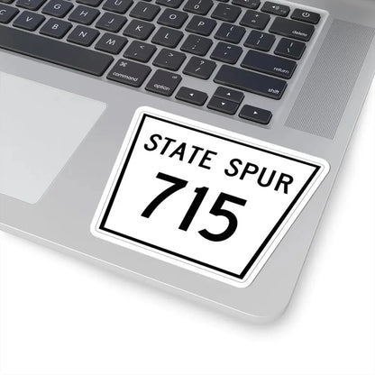 Nebraska State Spur 715 (Nebraska) (Road Sign) STICKER Vinyl Kiss-Cut Decal - The Sticker Space
