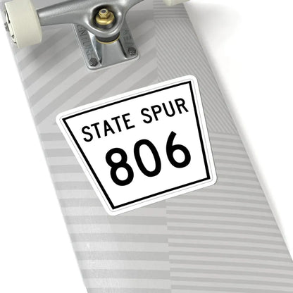 Nebraska State Spur 806 (Nebraska) (Road Sign) STICKER Vinyl Kiss-Cut Decal - The Sticker Space