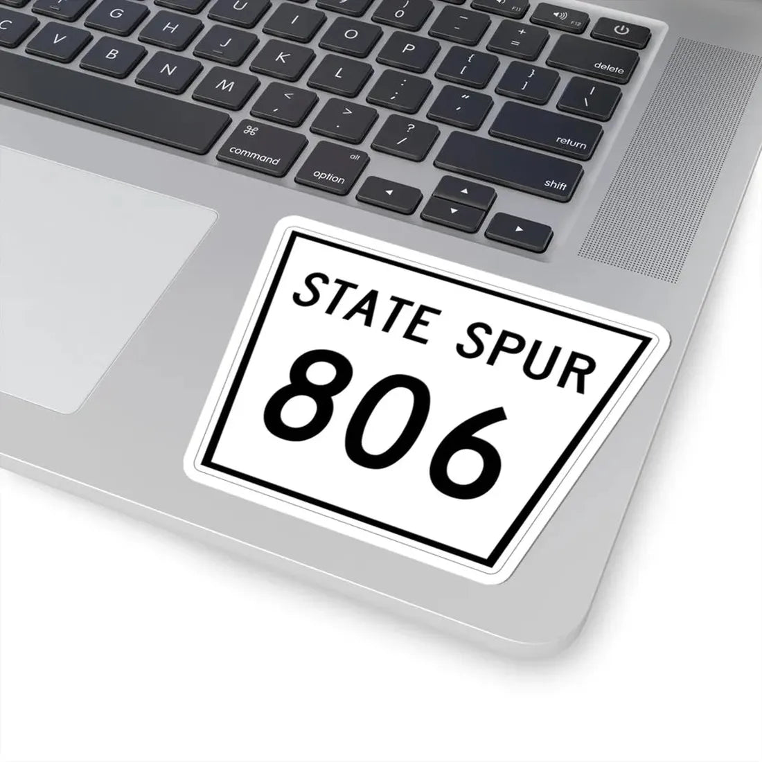 Nebraska State Spur 806 (Nebraska) (Road Sign) STICKER Vinyl Kiss-Cut Decal - The Sticker Space