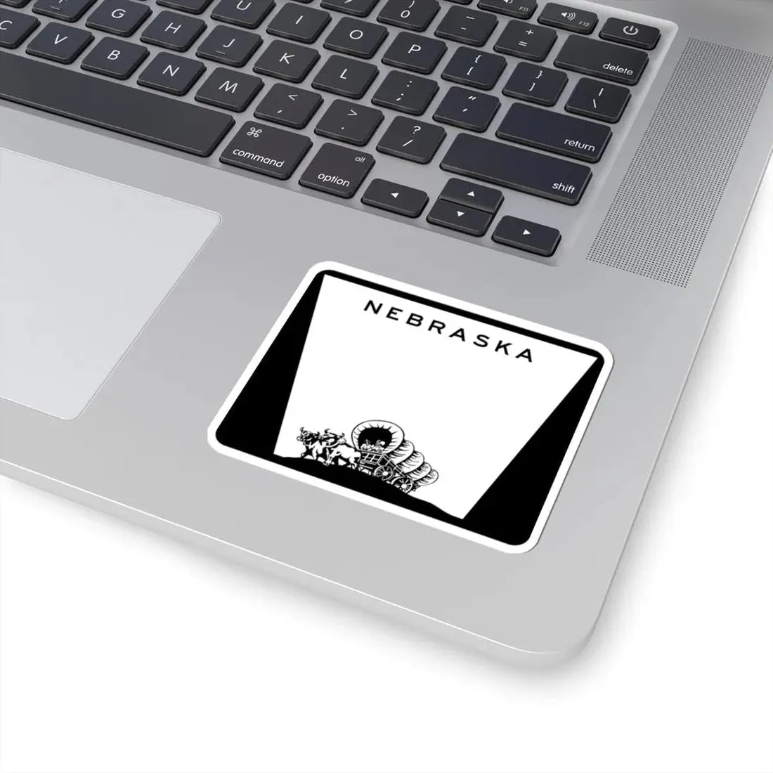 Nebraska wide state highway marker (Nebraska) (Road Sign) STICKER Vinyl Kiss-Cut Decal - The Sticker Space