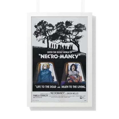NECROMANCY 1972 - Framed Movie Poster 20" x 30" White - The Sticker Space