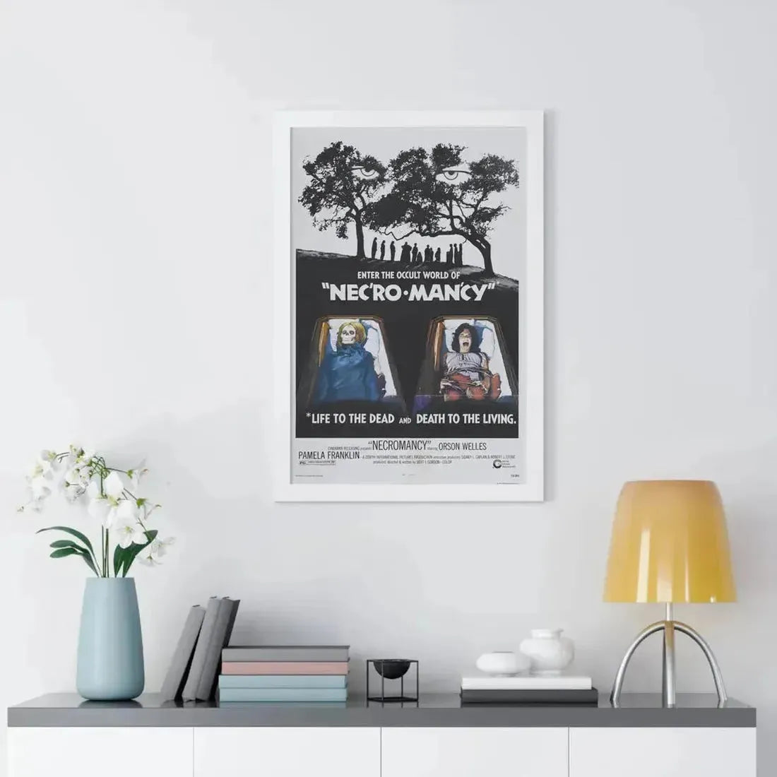 NECROMANCY 1972 - Framed Movie Poster - The Sticker Space