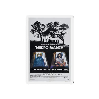 NECROMANCY 1972 Movie Poster - Refrigerator Magnet - The Sticker Space