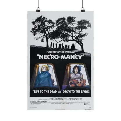 NECROMANCY 1972 - Paper Movie Poster - The Sticker Space