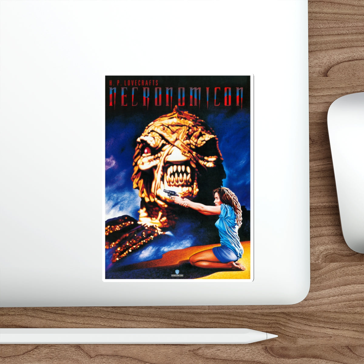 NECRONOMICON 1993 Movie Poster STICKER Vinyl Die-Cut Decal-The Sticker Space