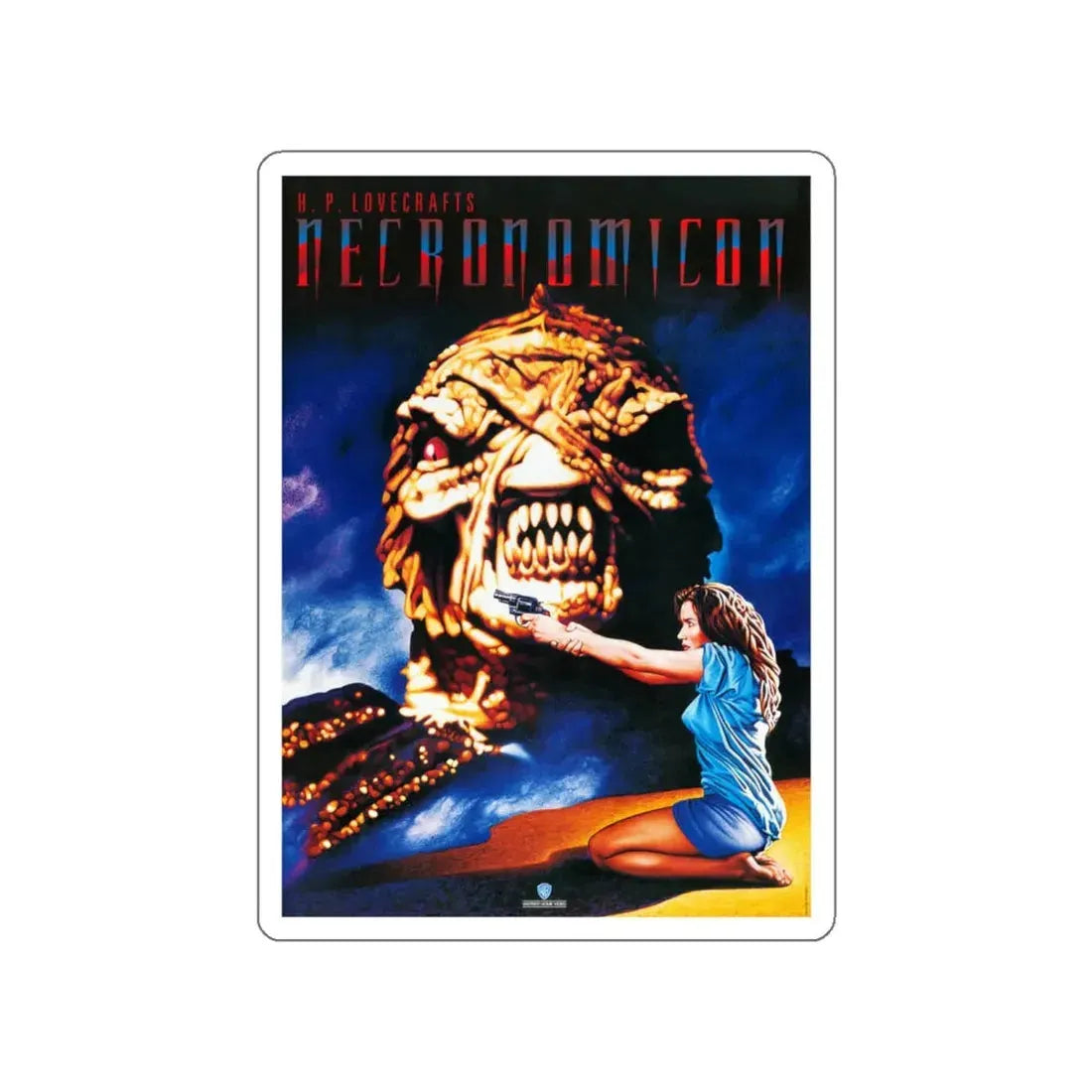 NECRONOMICON 1993 Movie Poster STICKER Vinyl Die-Cut Decal - The Sticker Space