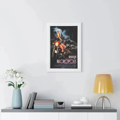 NECROPOLIS 1986 - Framed Movie Poster - The Sticker Space