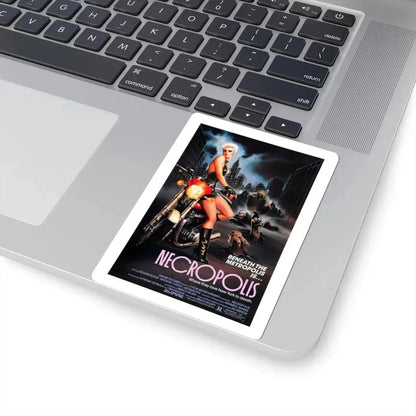 NECROPOLIS 1986 Movie Poster - STICKER Vinyl Kiss-Cut Decal - The Sticker Space
