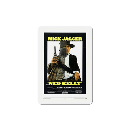 Ned Kelly 1970 Movie Poster Die-Cut Magnet-4 Inch-The Sticker Space