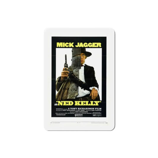 Ned Kelly 1970 Movie Poster Refrigerator Magnet 2 Inch - The Sticker Space