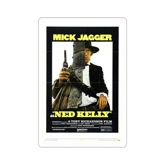 Ned Kelly 1970 Movie Poster STICKER Vinyl Die-Cut Decal-6 Inch-The Sticker Space