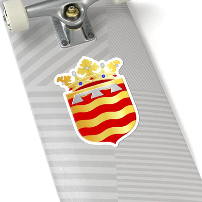 Nederhorst den Berg wapen (Netherlands) (Coat of Arms) STICKER Vinyl Kiss-Cut Decal - The Sticker Space