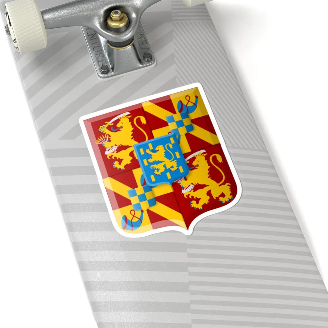 Nederlanden-1813 wapen (Netherlands) (Coat of Arms) STICKER Vinyl Kiss-Cut Decal - The Sticker Space
