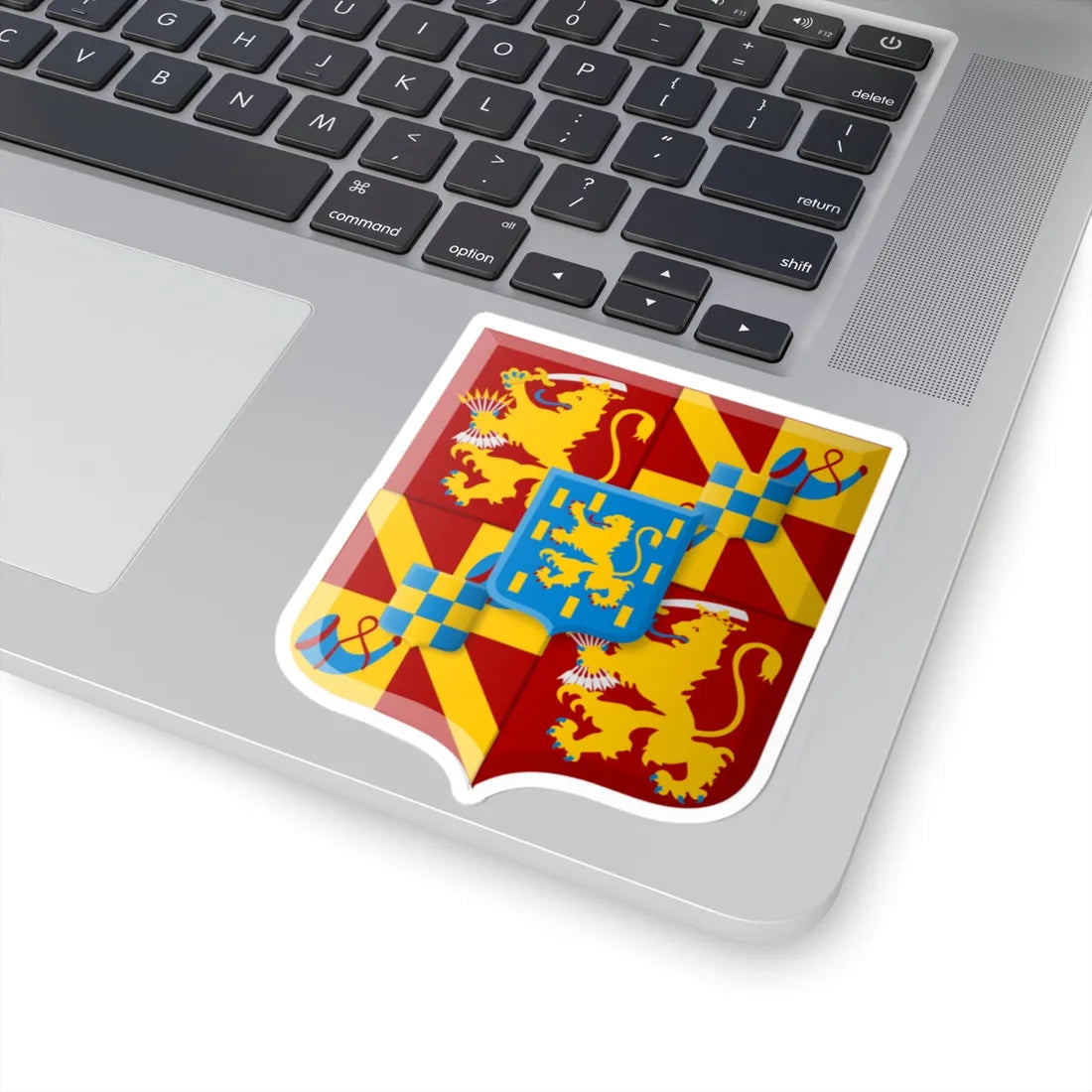 Nederlanden-1813 wapen (Netherlands) (Coat of Arms) STICKER Vinyl Kiss-Cut Decal - The Sticker Space