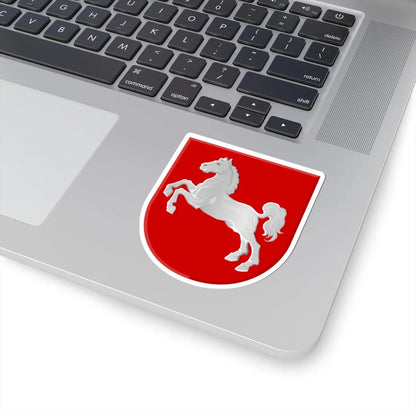 Nedersaksen wapen (Germany) (Coat of Arms) STICKER Vinyl Kiss-Cut Decal - The Sticker Space